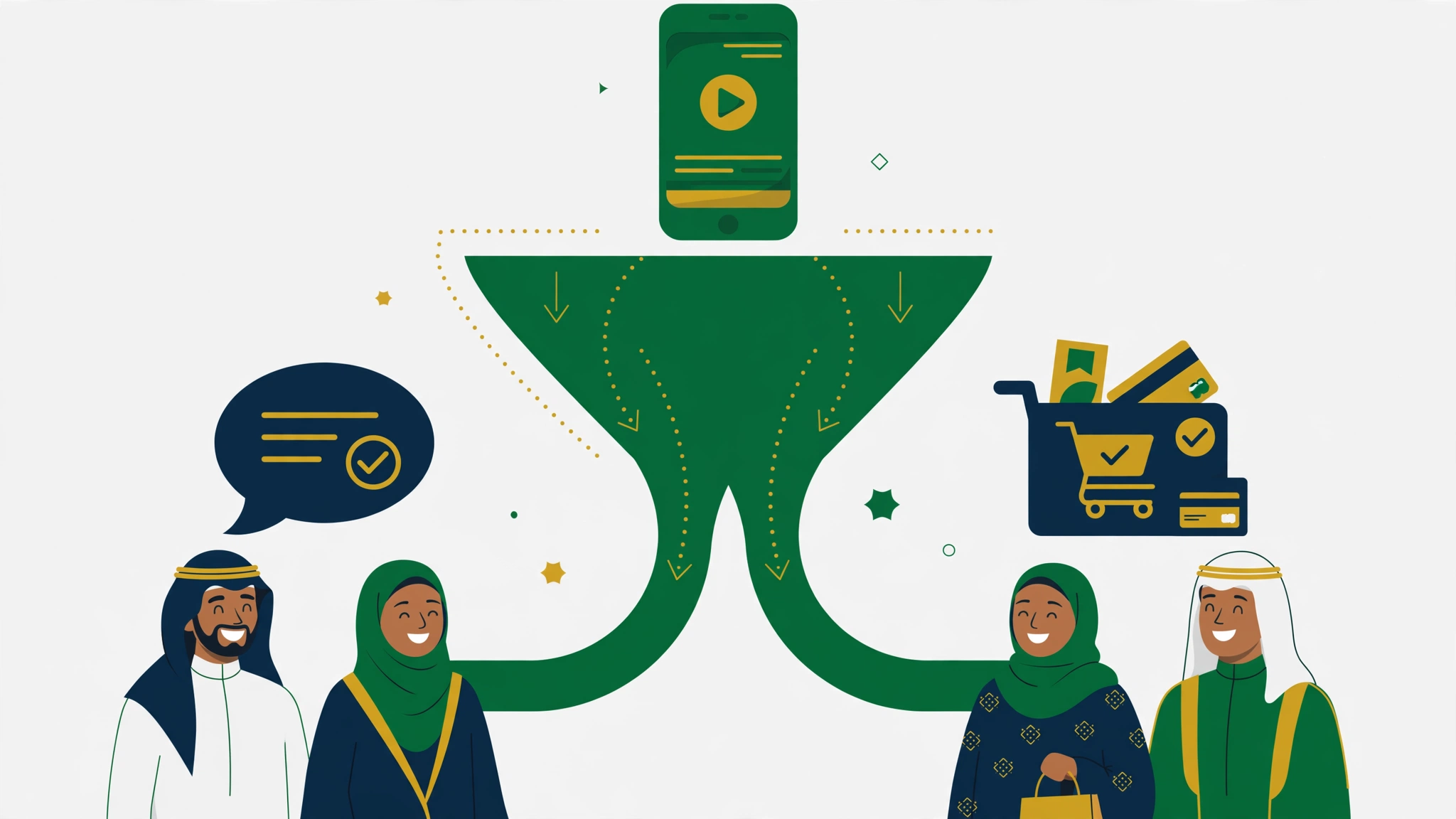 Selling on TikTok in Saudi Arabia today — traffic to your own store and WhatsApp